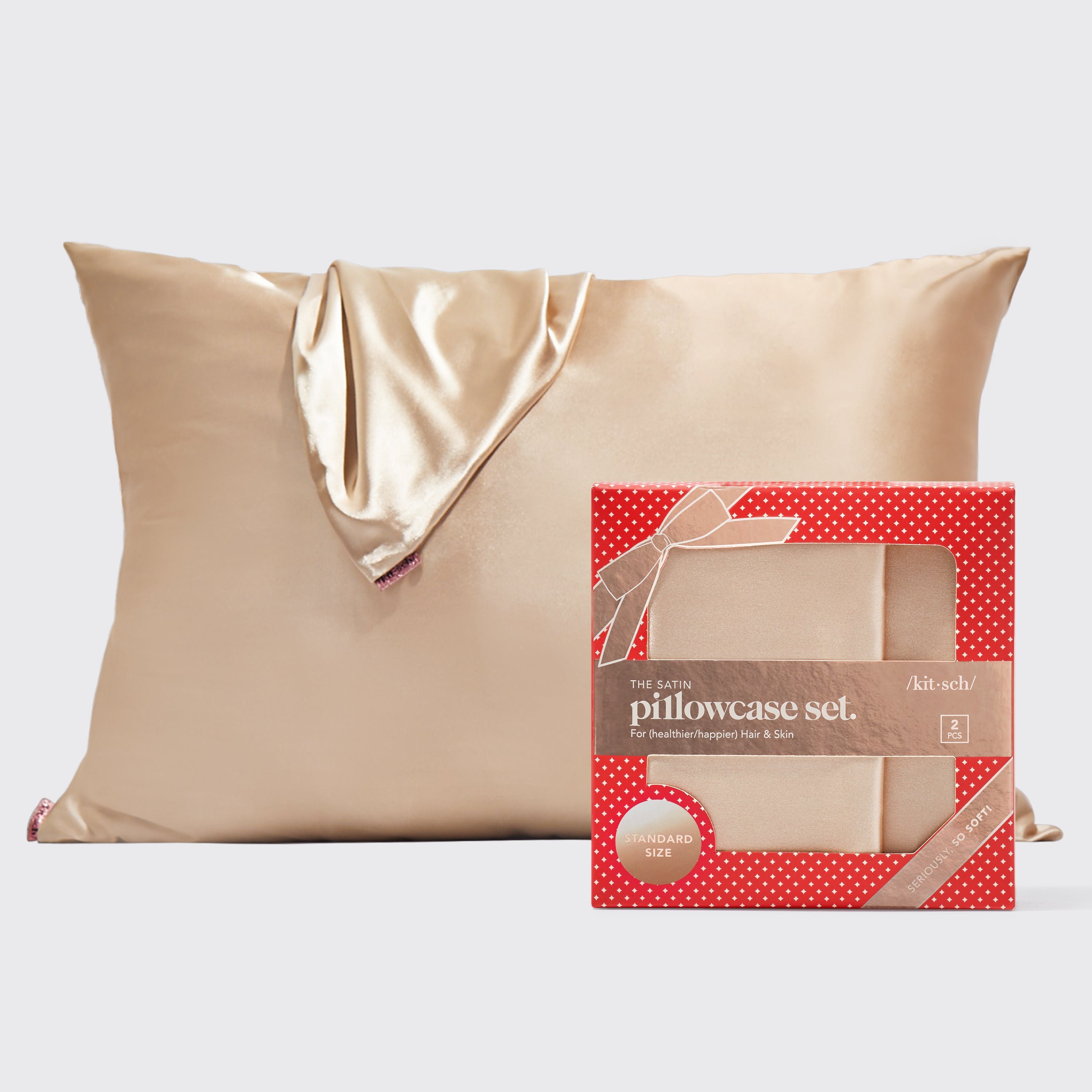 Kitsch Satin Pillowcase- Standard Size