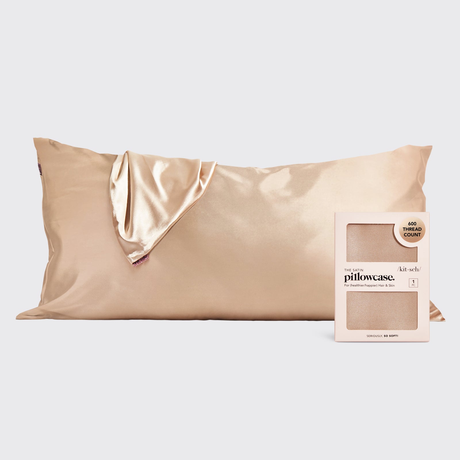 The City Satin Set - Champagne