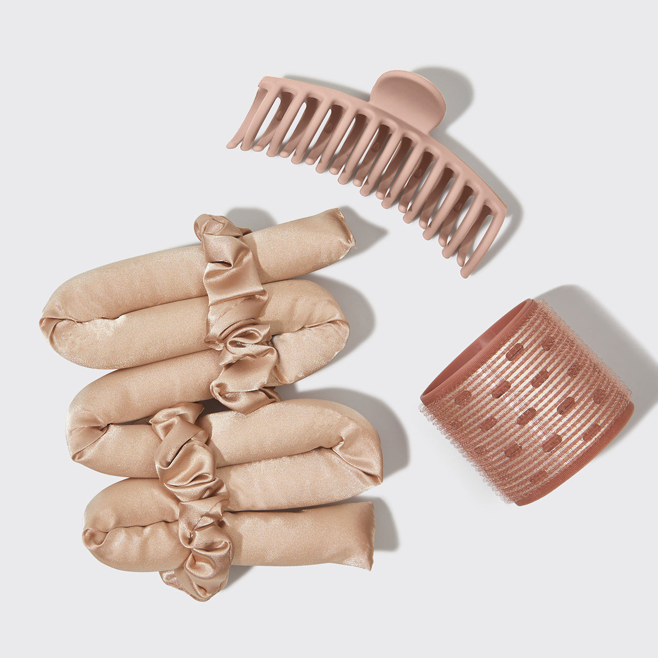 Satin Heatless Styling 5pc Gift Set