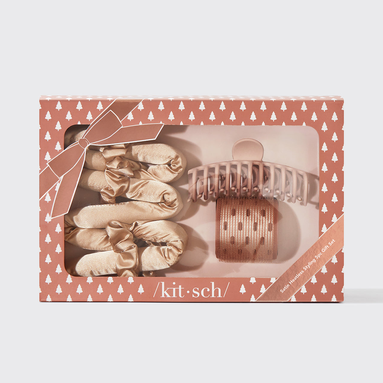 Satin Heatless Styling 5pc Gift Set
