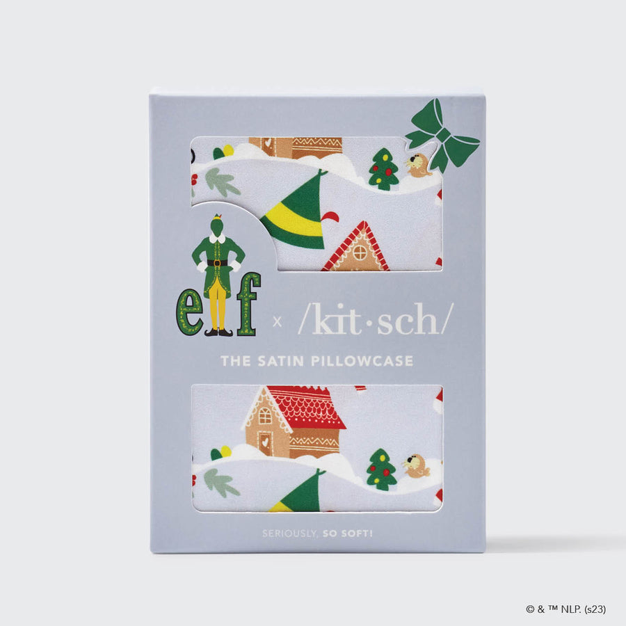 elf x Kitsch Taie d'oreiller en satin