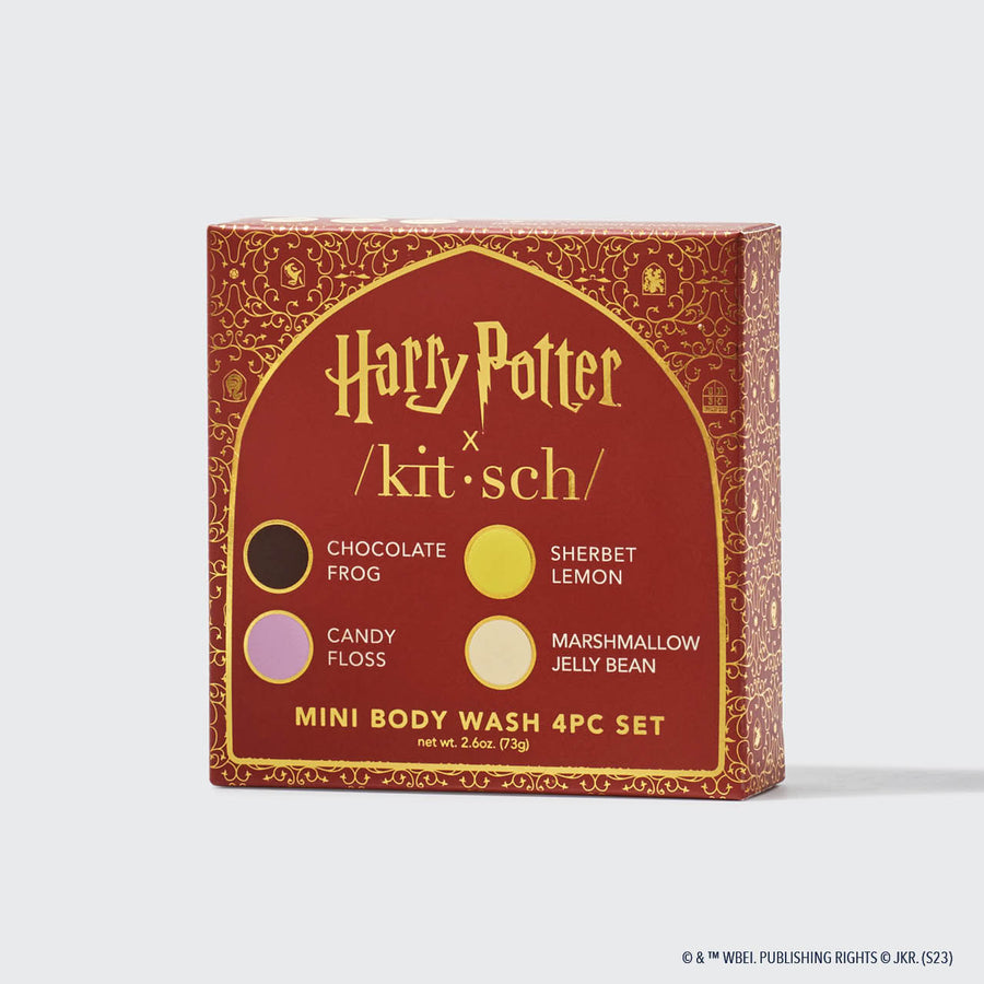 Harry Potter x Kitsch Body Wash 4pc Sampler Set