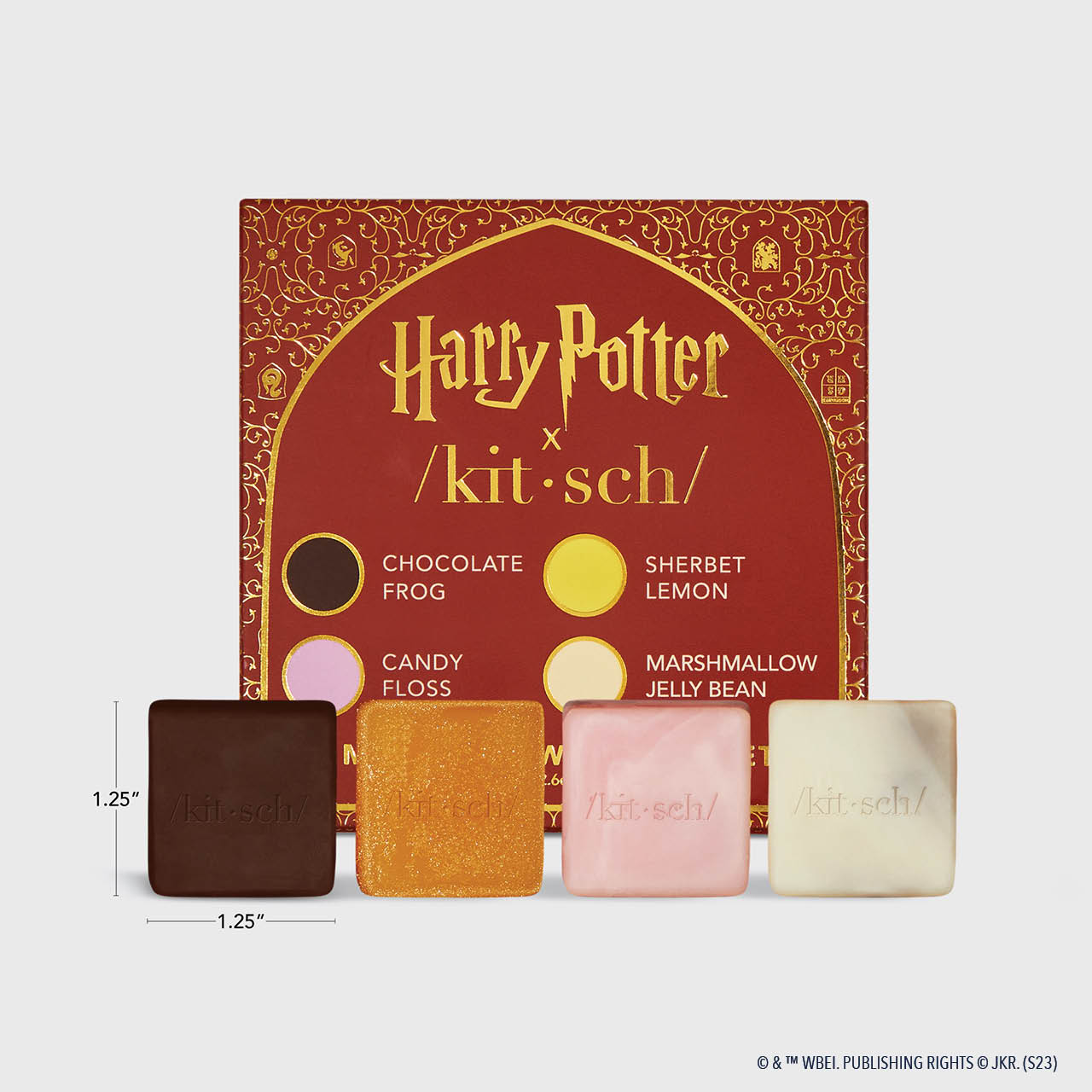 Harry Potter x Kitsch Body Wash 4pc Sampler Set
