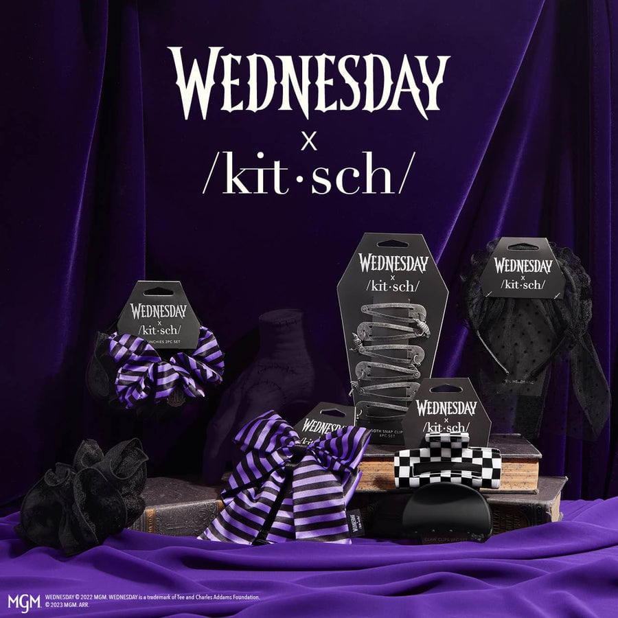 Diadema Wednesday x Kitsch Goth Veil