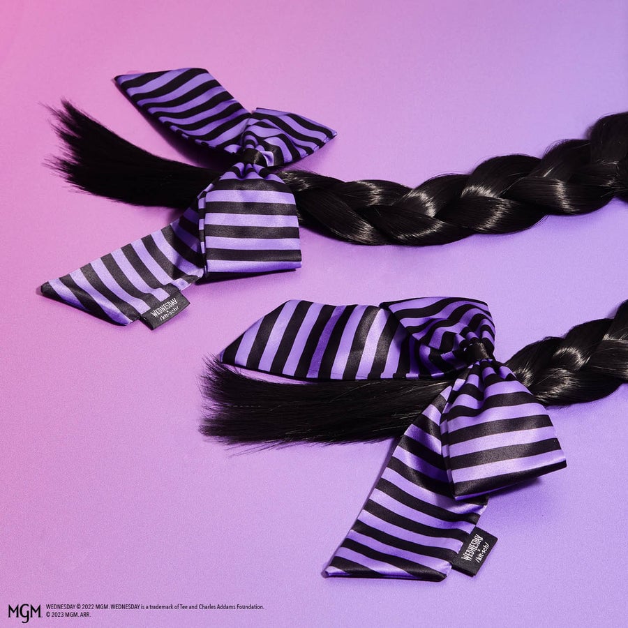 Τετάρτη x Kitsch Nevermore Bow Hair Ties 2pc Set