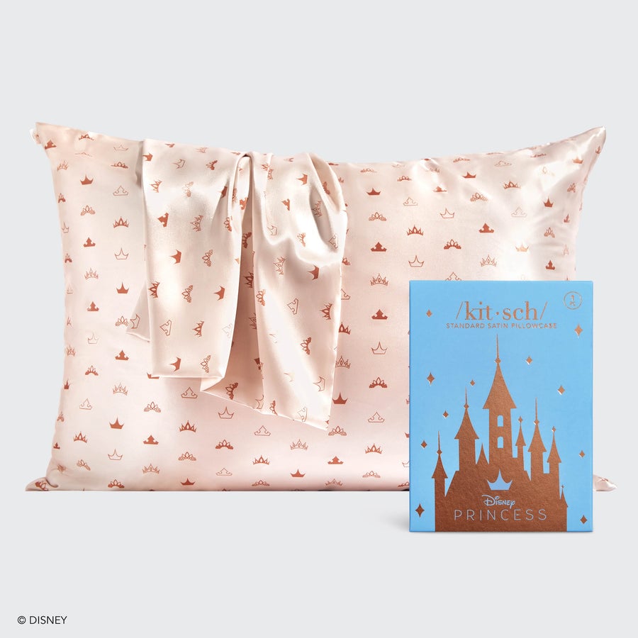 Kitsch & Disney Satin Pillowcase - Desert Crown