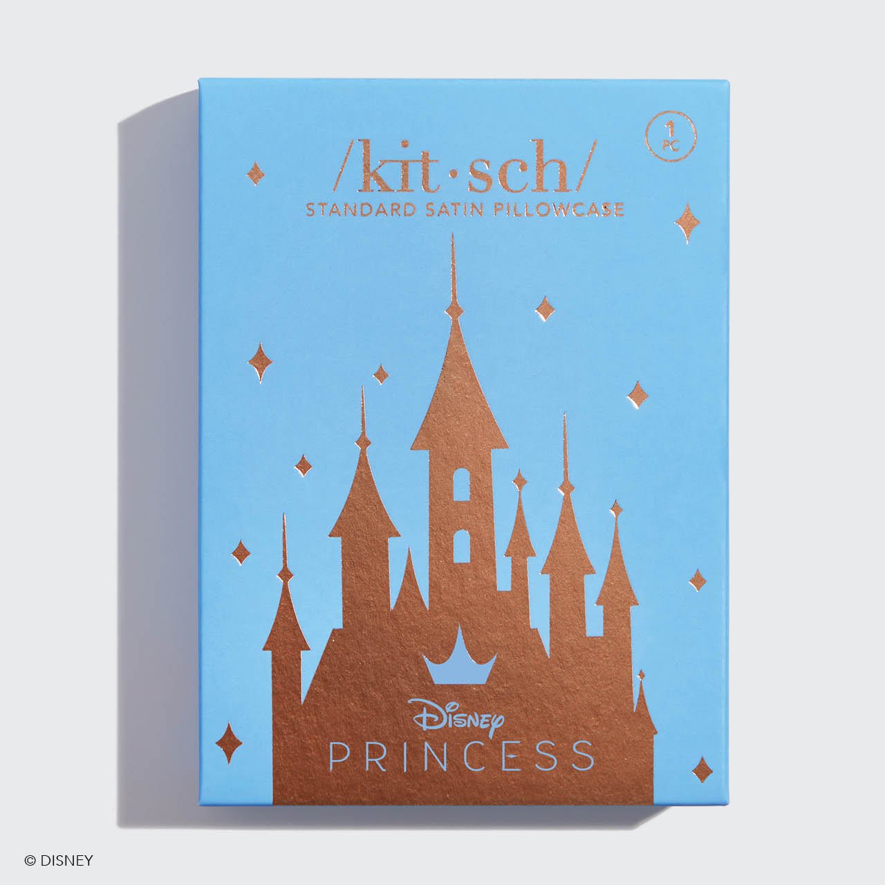 Kitsch & Disney Satin Pillowcase - Princess Party