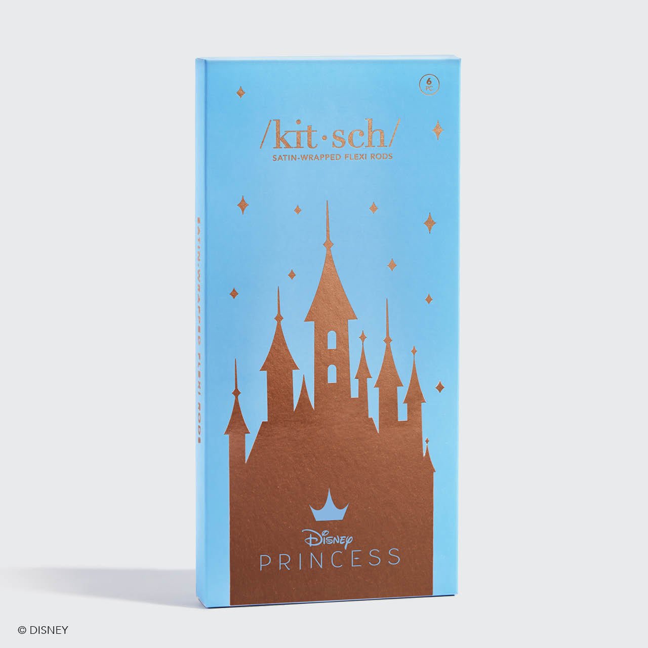 Kitsch & Disney Flexi Rods 6pc - Fiesta de Princesas
