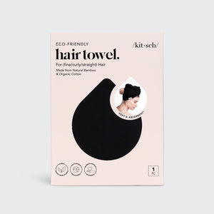 Kitsch serviette microfibre pour cheveux