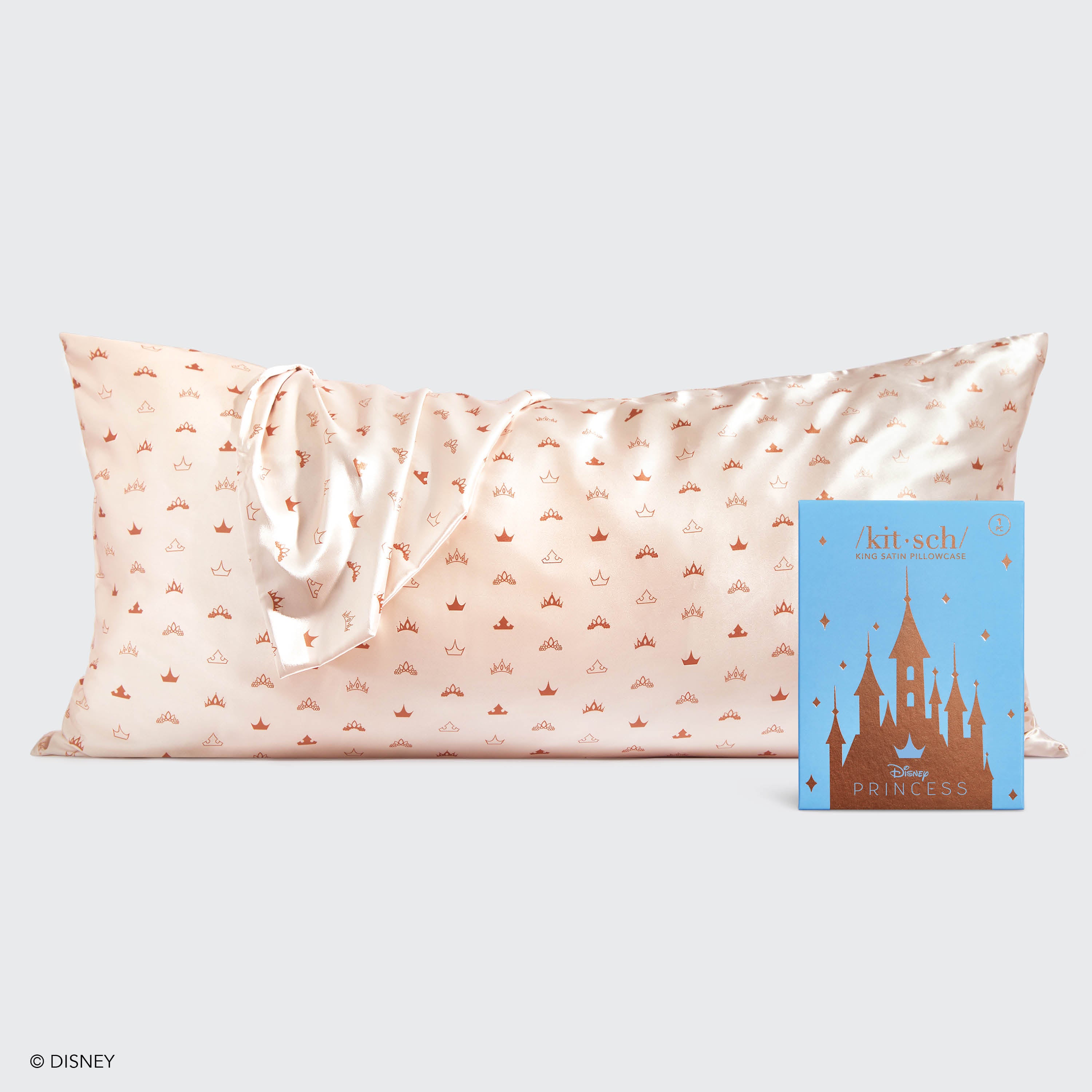 Kitsch & Disney Satin King Pillowcase Desert Crown KITSCH