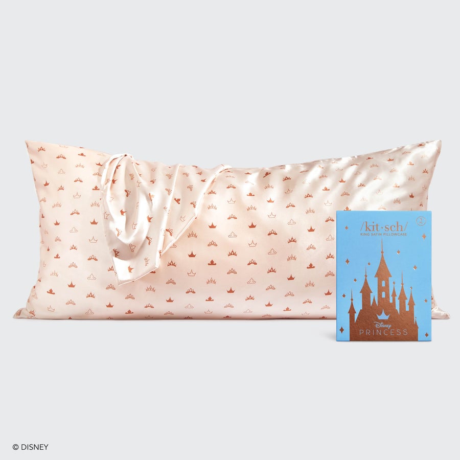 Kitsch & Disney Satin King Pillowcase - Desert Crown