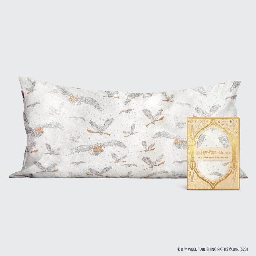 Harry Potter x Kitsch King Satin Pillowcase - Owl Post