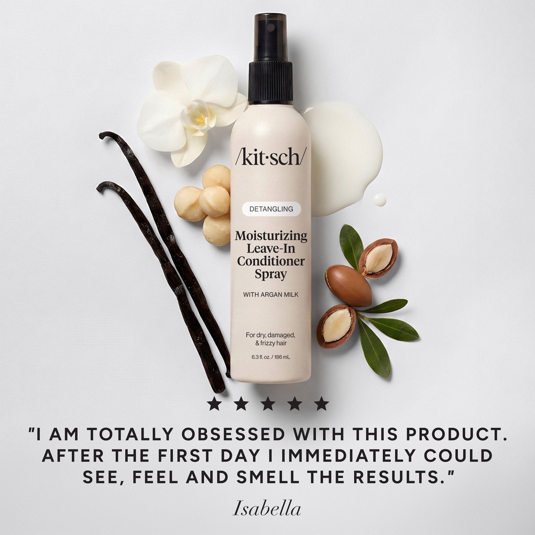 Moisturizing Argan Milk Leave-In Conditioner | KITSCH