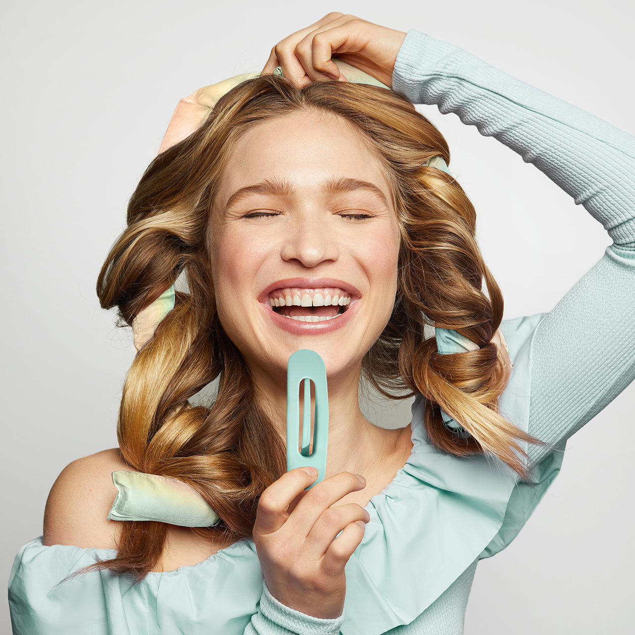 Hair Hero XL Satin Heatless Styling & Flat Lay Cl | KITSCH