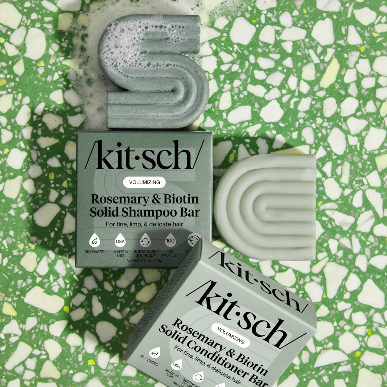 Volumizing Rosemary & Biotin Shampoo Bar