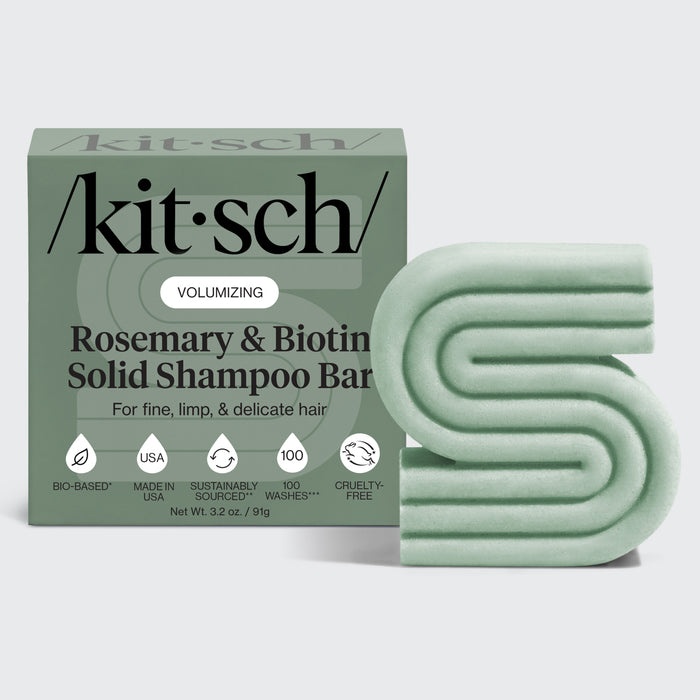 Volumizing Solid Shampoo Rozemarijn & Biotine