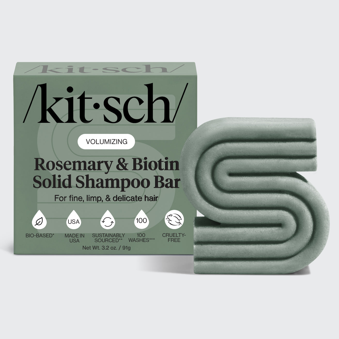 Volumizing Rosemary & Biotin Shampoo Bar