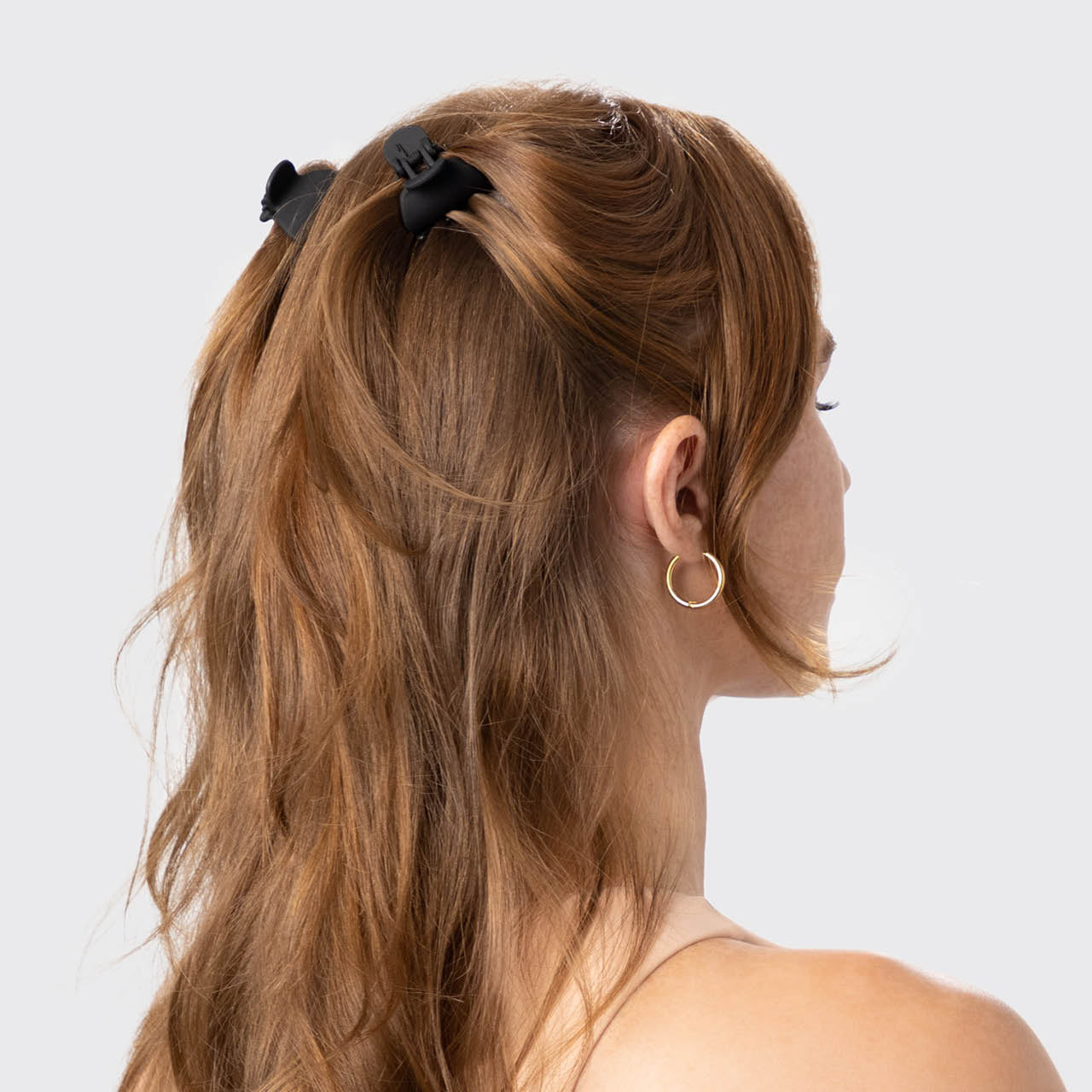 Buy Black & White Mini Studded Hair Claw Clip - Accessorize India