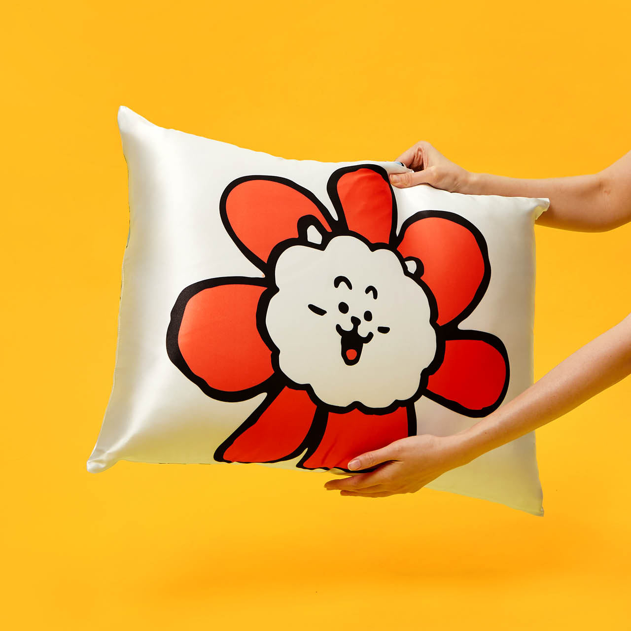 x BT21 Satin Pillowcase in RJ | KITSCH