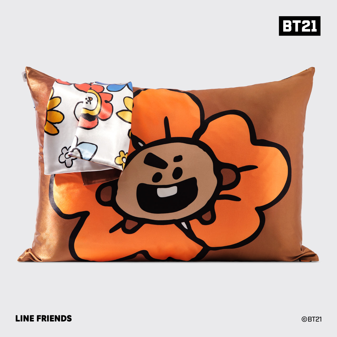 Satin-Kissenbezug Kitsch x BT21- SHOOKY
