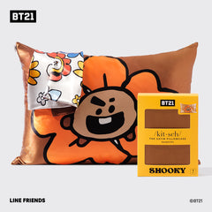 キッチュ×BT21サテンピローケース (SHOOKY)