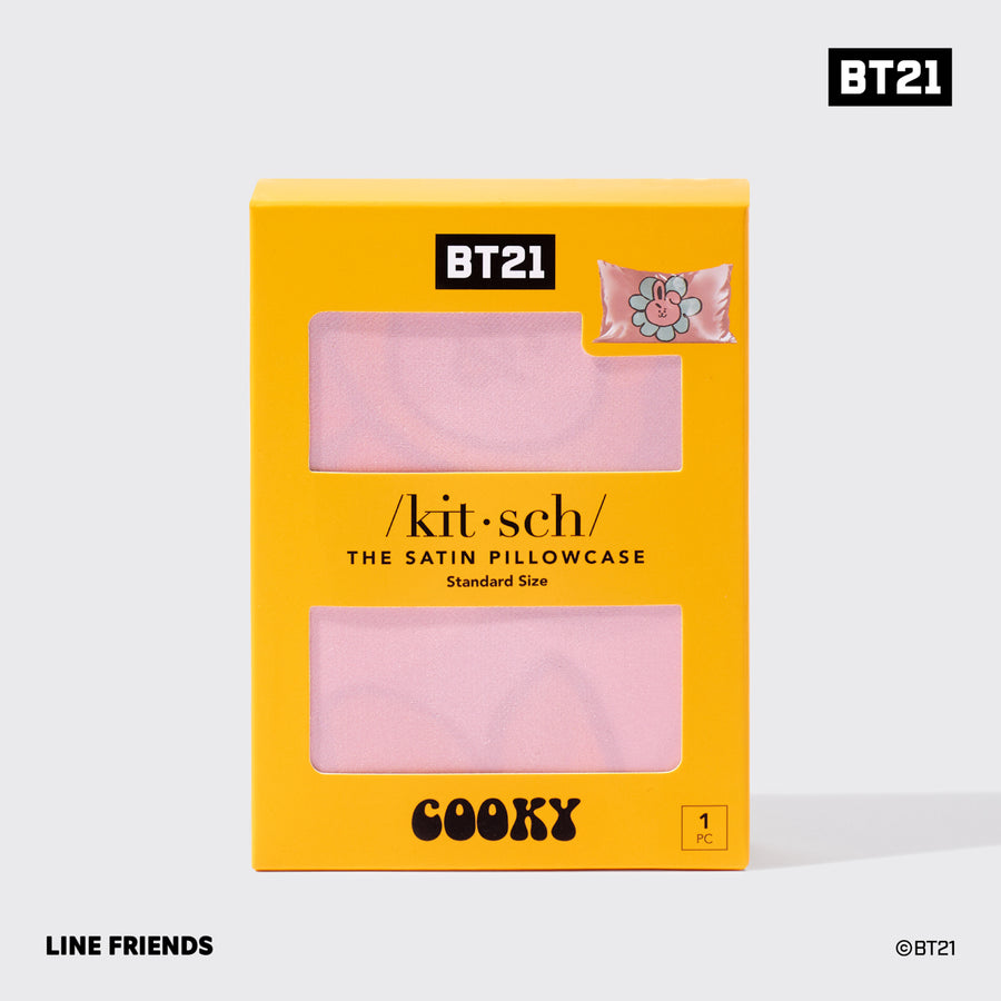 BT21 meets Kitsch Satin Pillowcase COOKY KITSCH