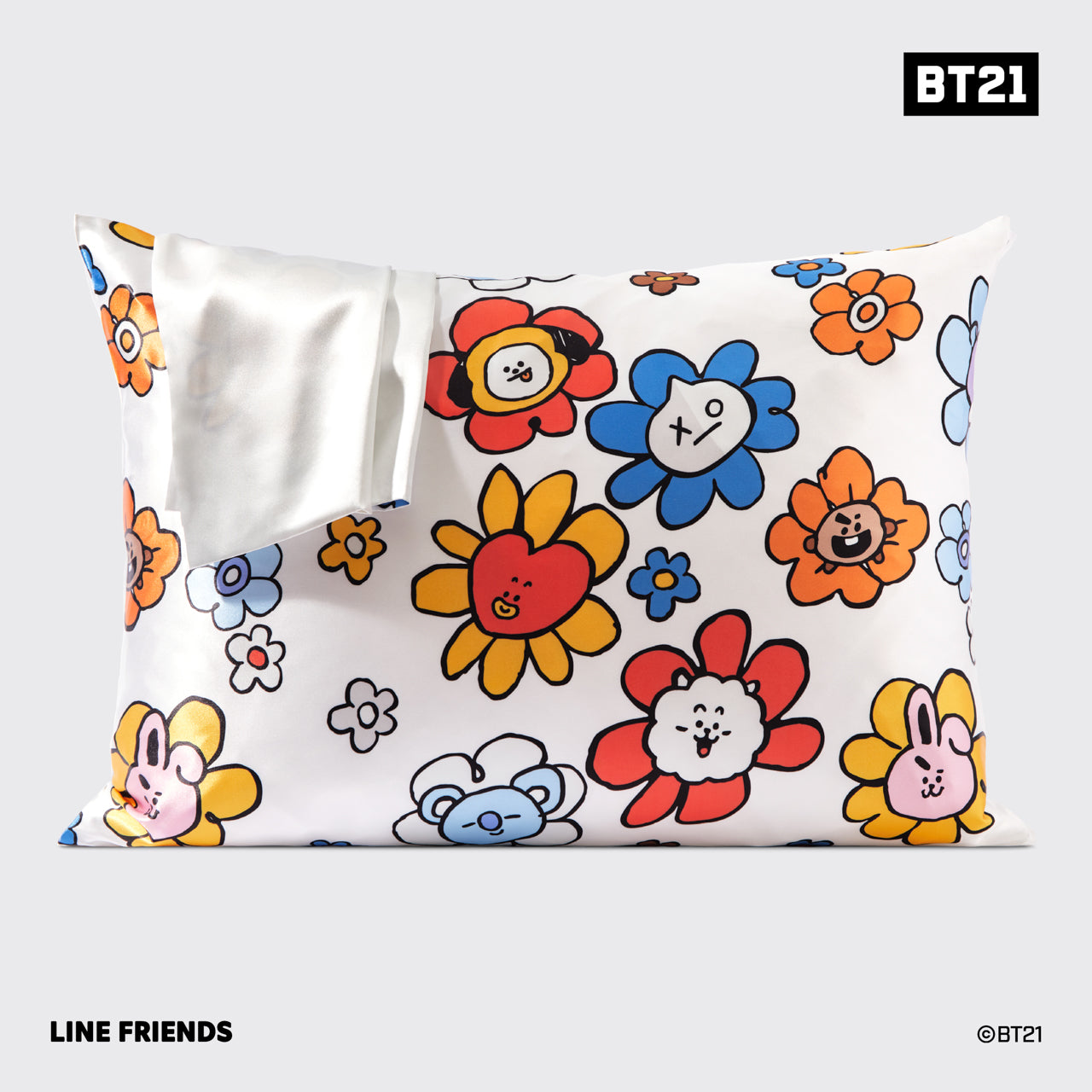 BT21 meets Kitsch Satin Pillowcase VAN KITSCH