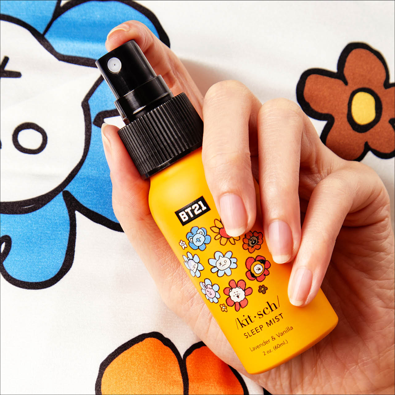 Kitsch x BT21 Brume de sommeil - Lavande & Vanille