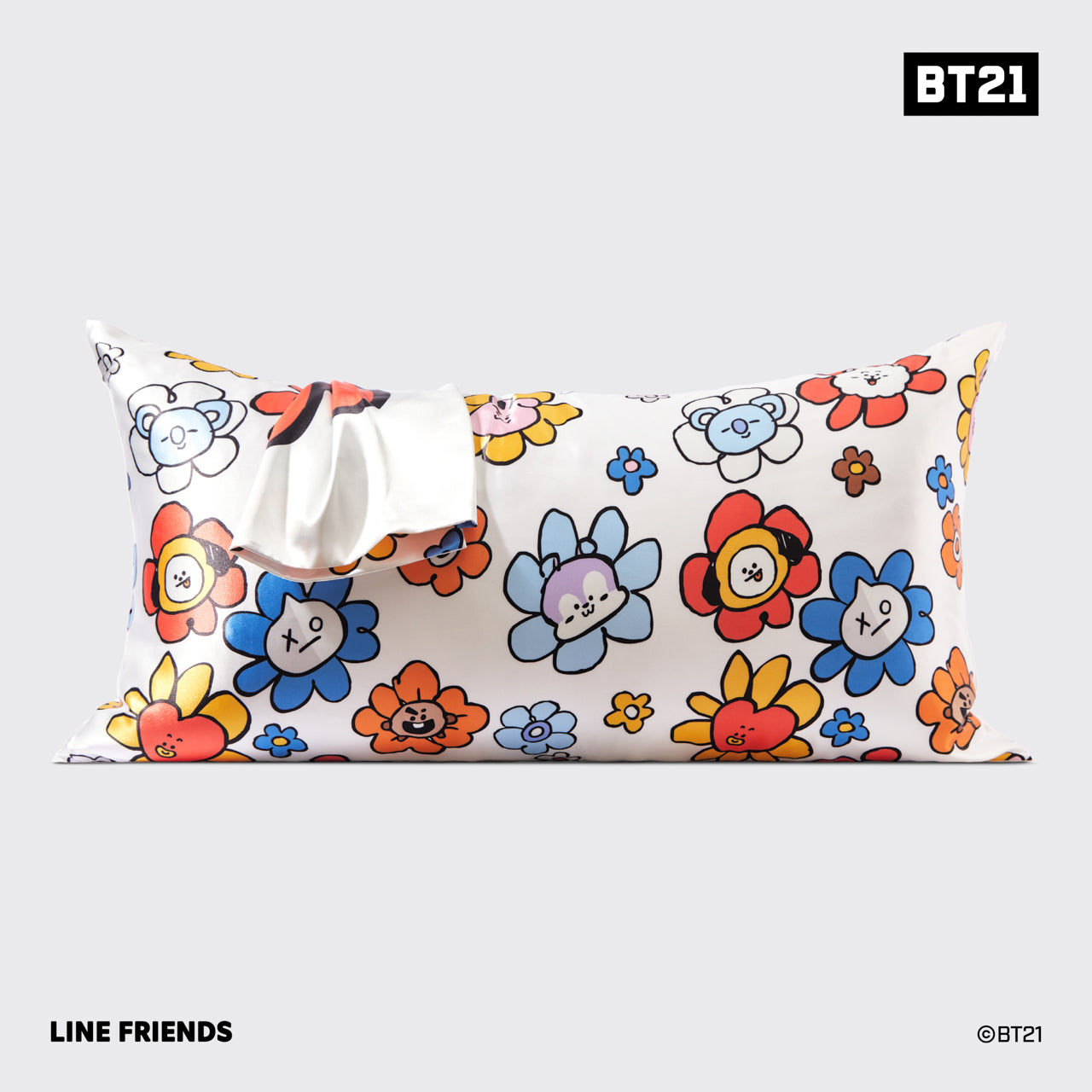 Kitsch x BT21 King Satin Pillowcase in RJ | KITSCH