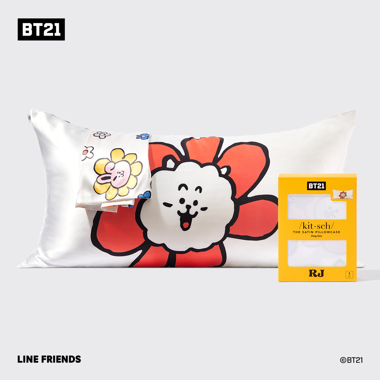 BT21 x Kitsch federa in raso RJ - King