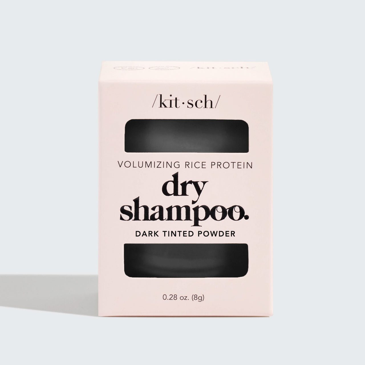 Shampoo secco volumizzante alle proteine del riso - Polvere colorata scura