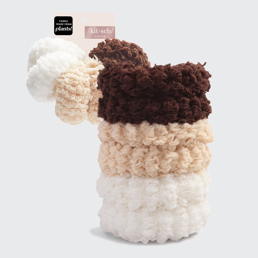 Organic Cotton Fluffy Ponies 6pc- Neutral