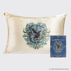 Kitsch x Harry Potter Taie d'oreiller en satin Serdaigle