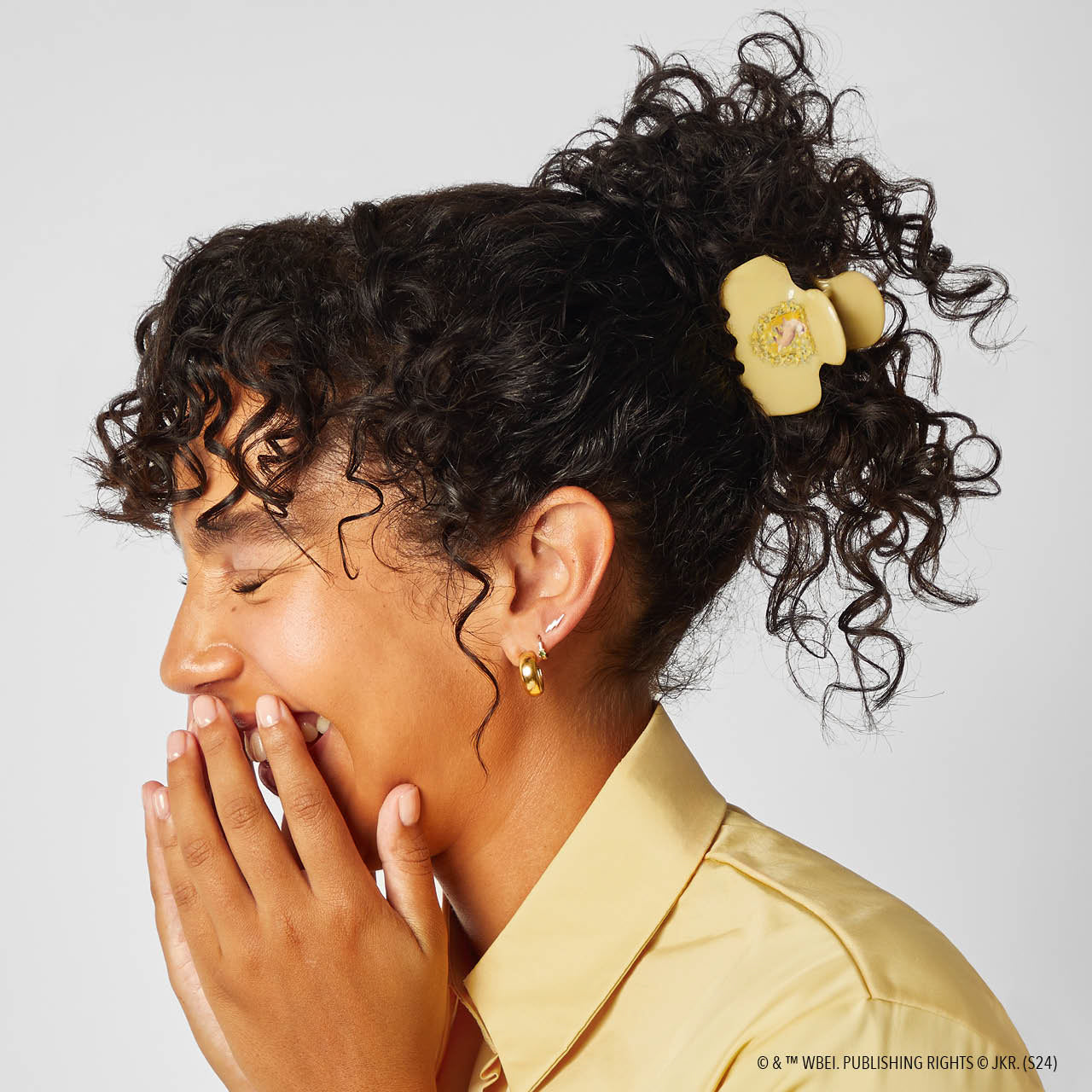 Kitsch x Harry Potter Cloud Claw Clip in Hufflepuff – KITSCH