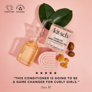 Combo de champú y acondicionador nutritivo con aceite de ricino