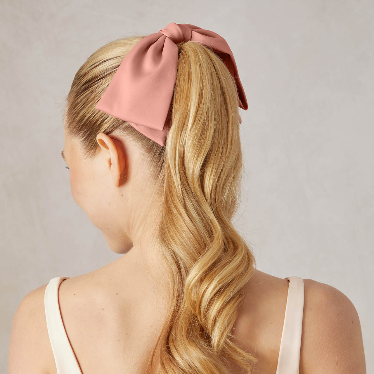 Rosewood Bow Hair Clip | KITSCH