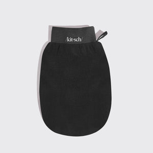 각질 제거 장갑 1개 - 블랙