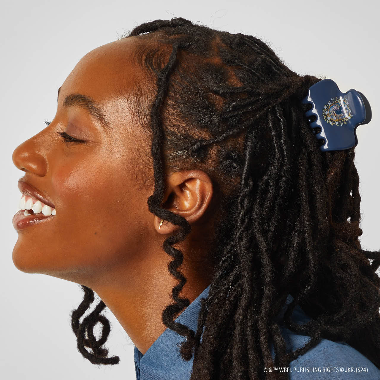 Kitsch x Harry Potter Cloud Claw Clip in Ravenclaw – KITSCH