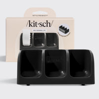 Selbstentleerende Seifenschale - Schwarz