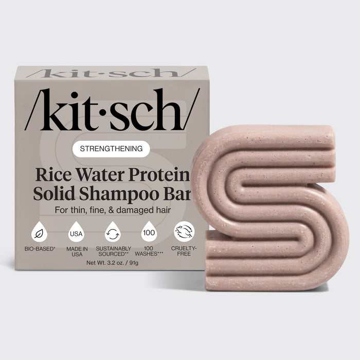 Reiswasser-Shampoo-Riegel für das Haarwachstum