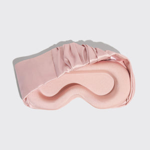 Masque de sommeil contour coussin teinte blush