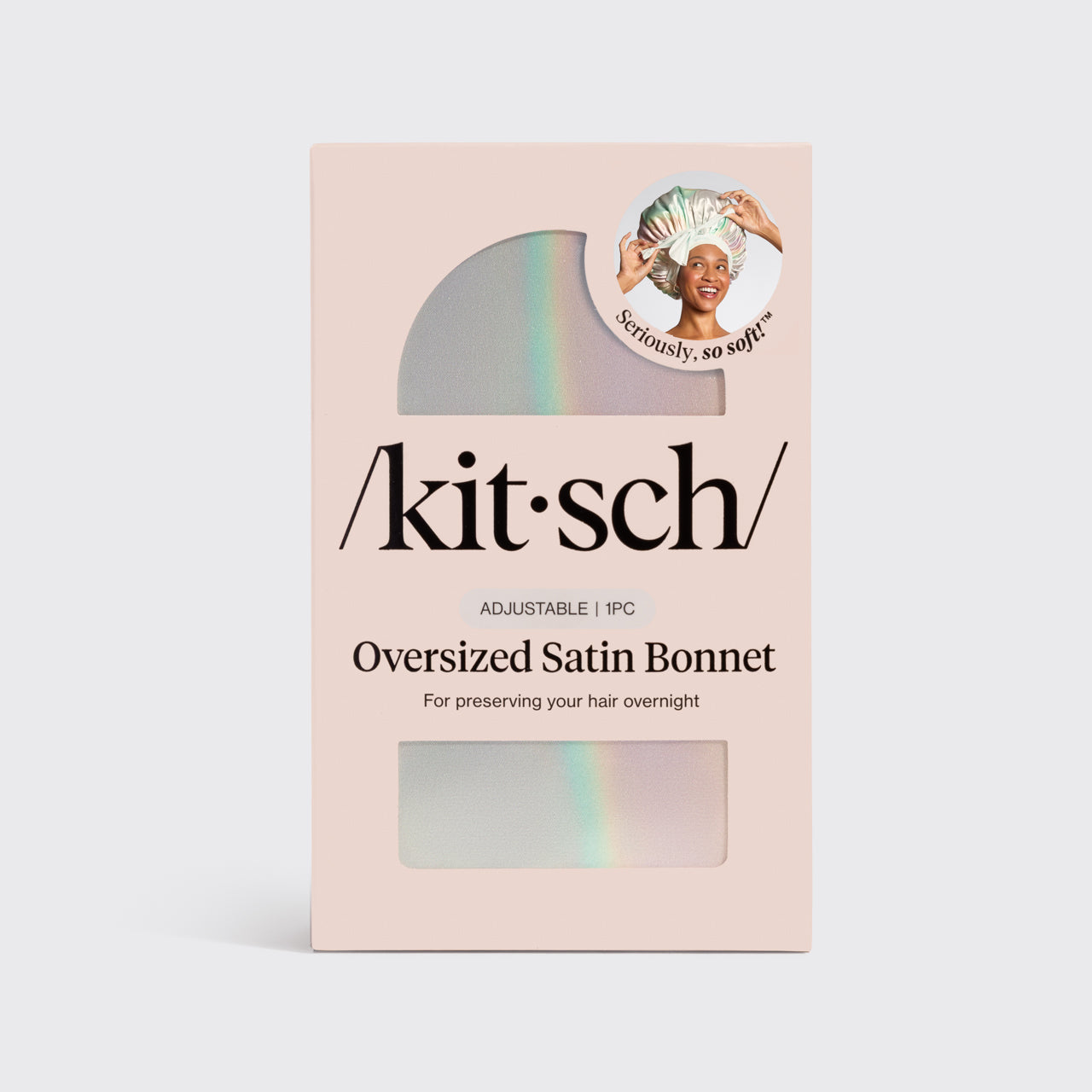 Aura Oversized Satin Bonnet