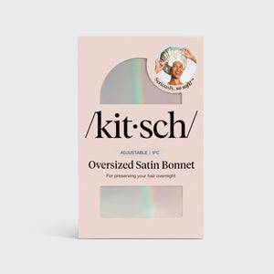 Aura Oversized Satin Bonnet