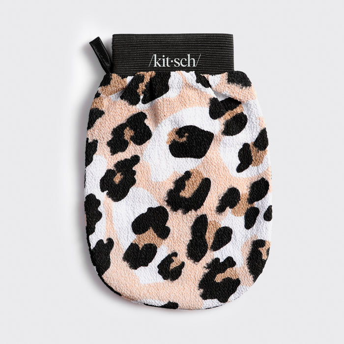 Leopard Exfoliating Glove