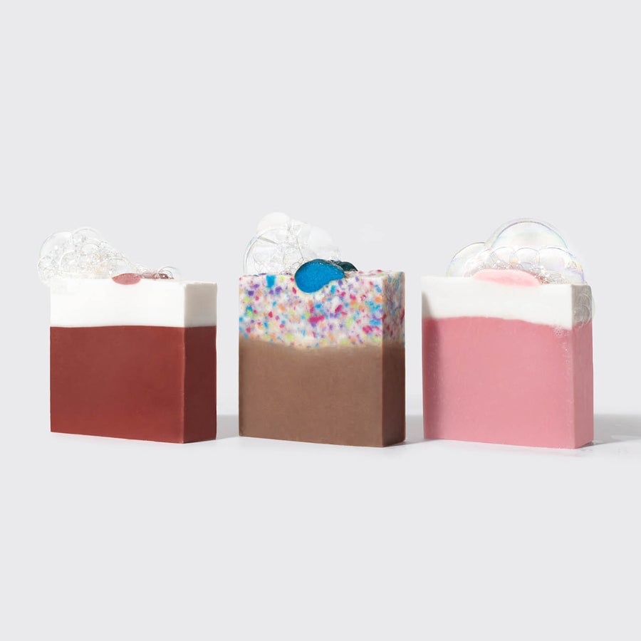 Sada 3 ks dortíků Sprinkles Cupcakes