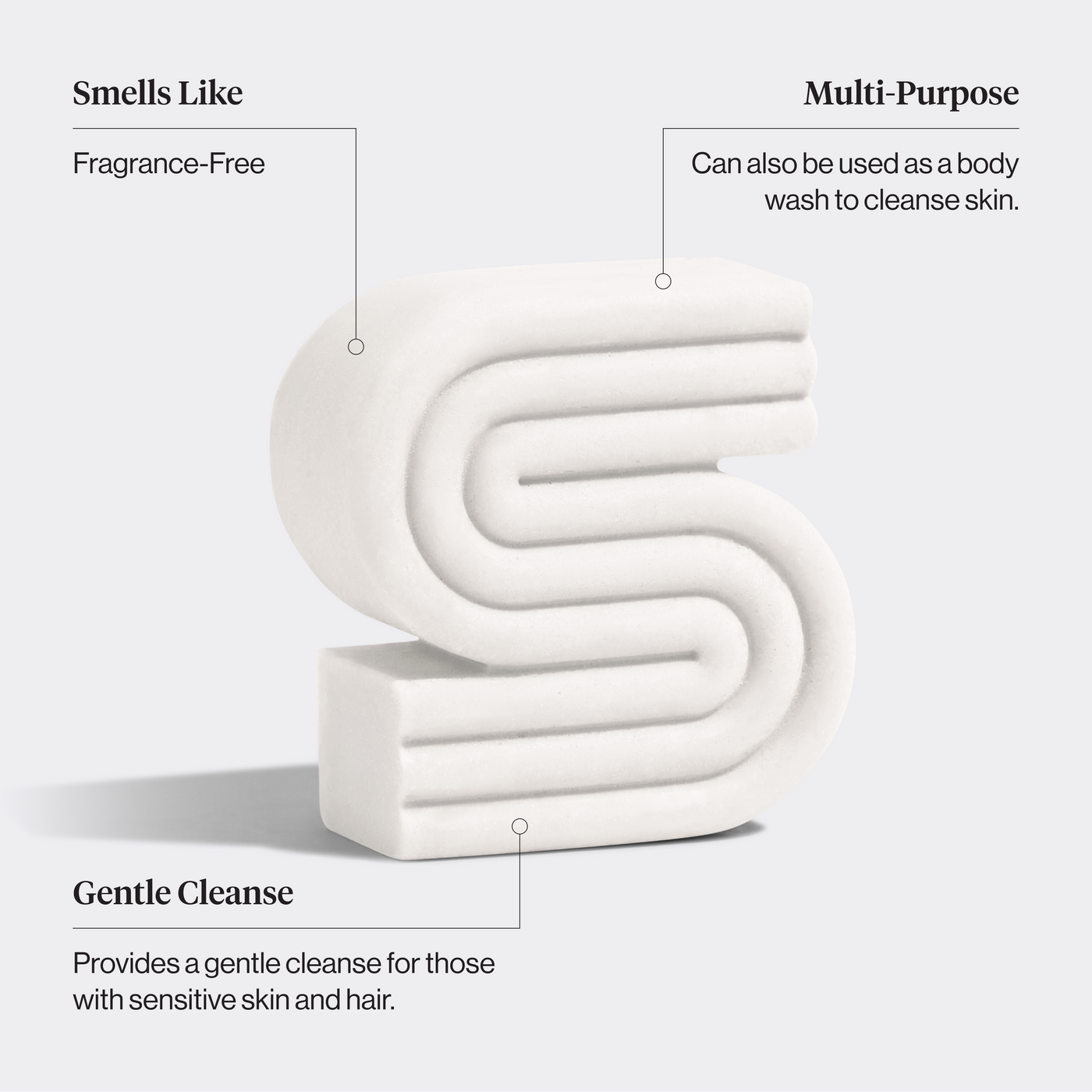 Šampon a mycí tyčinka Ultra Sensitive bez vůně