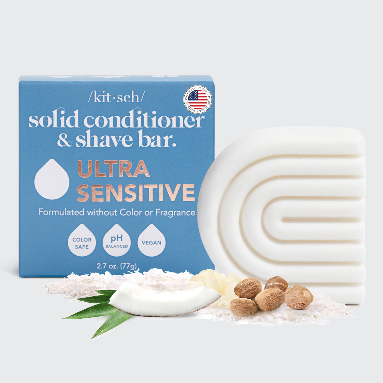 Ultra Sensitive Solid Conditioner & Shave Bar KITSCH