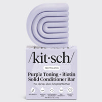 Lila Toning Conditioner Bar für farbbehandeltes & graues Haar