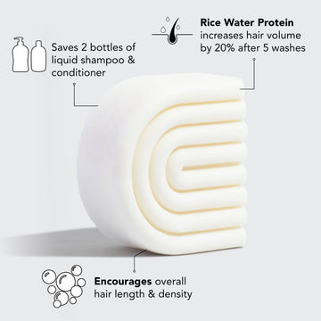 Rice Water Shampoo & Conditioner Combo
