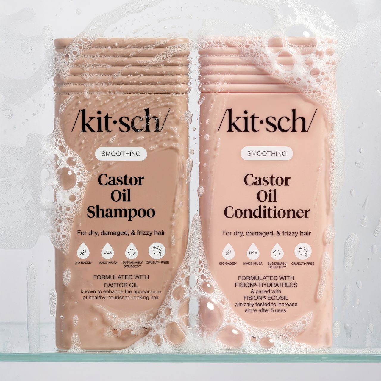 Castor Oil Shampoo & Conditioner with Free Welcome Kit